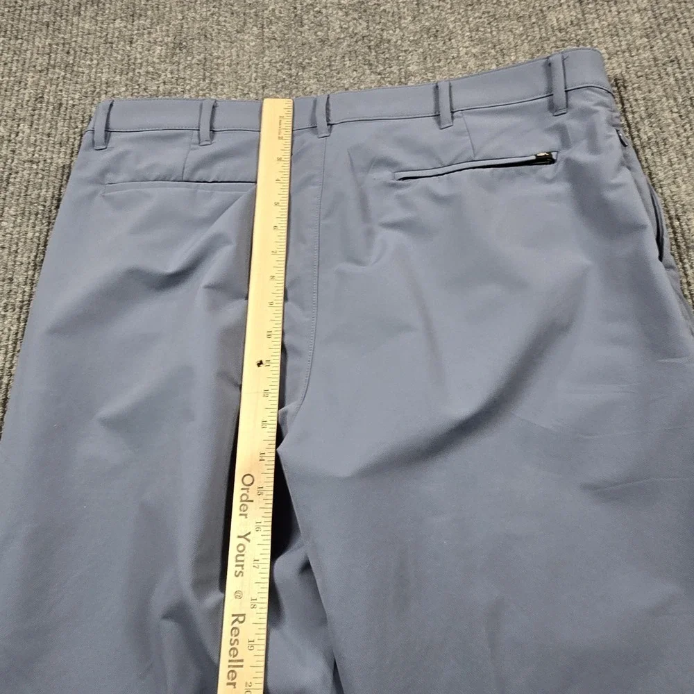 Banana‎ Republic Pants Mens 38x34 Blue Polyester Chino Straight Stretch Office